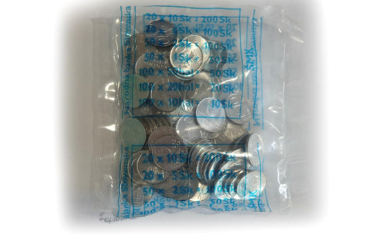 10 Halierov Set mincí 2000 v originál bankovom sáčku UNC