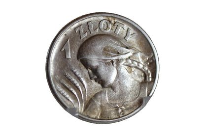 1 zloty 1924 a 1925 vzácnejšie mince