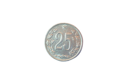 25 Haliernik 1954 UNC VZáCNY!