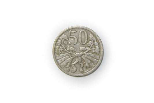 50 Halierov Československo 1922