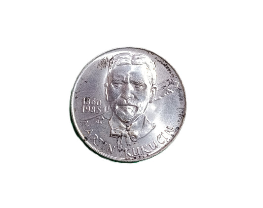 1985 100 Kčs- Martin Kukučín - 125. výročie narodenia