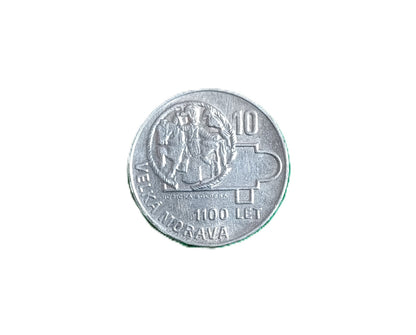 1966 10 Kčs- Veľká Morava - 1100. výročie